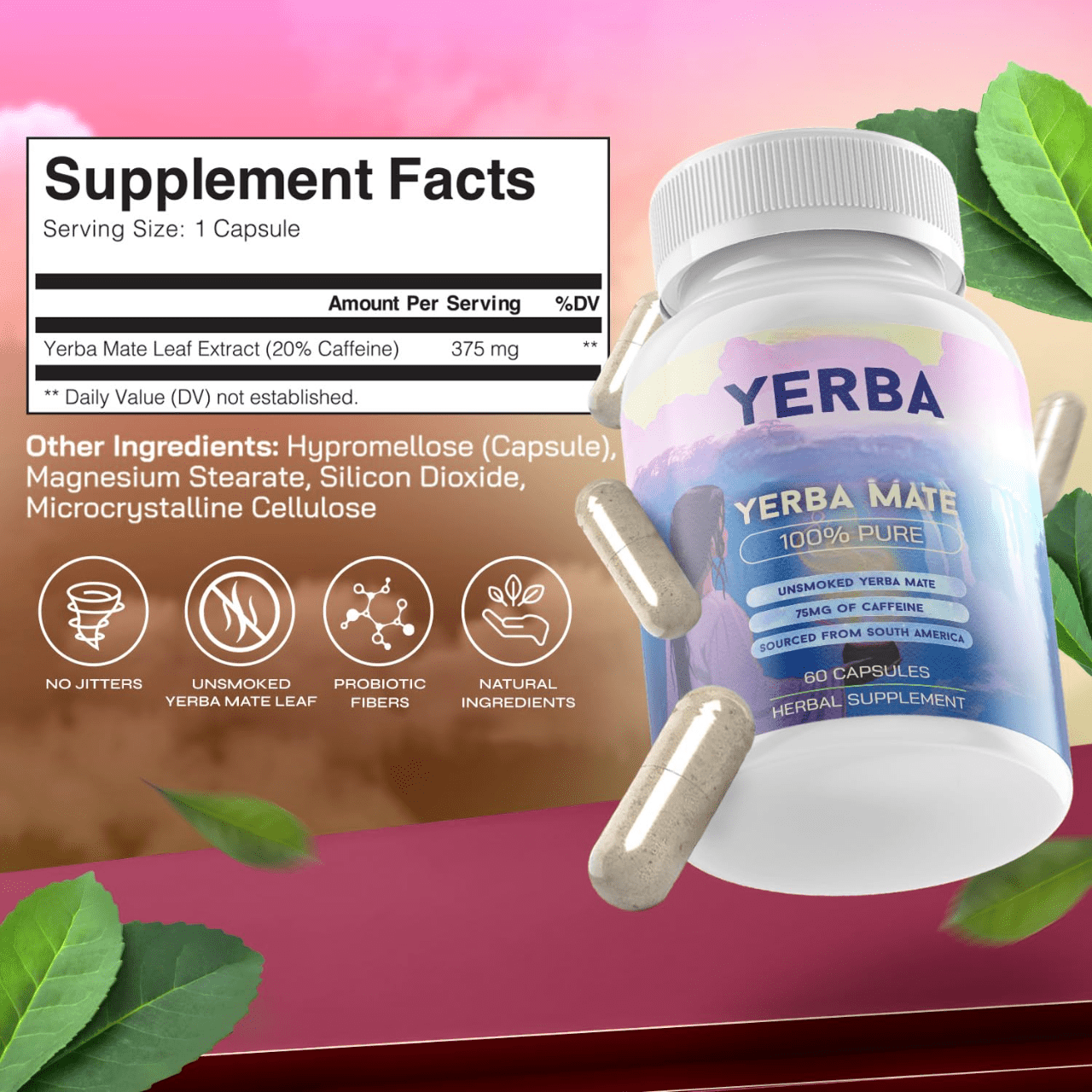 Yerba Magic Kapseln - 5-in-1-Supermischung
